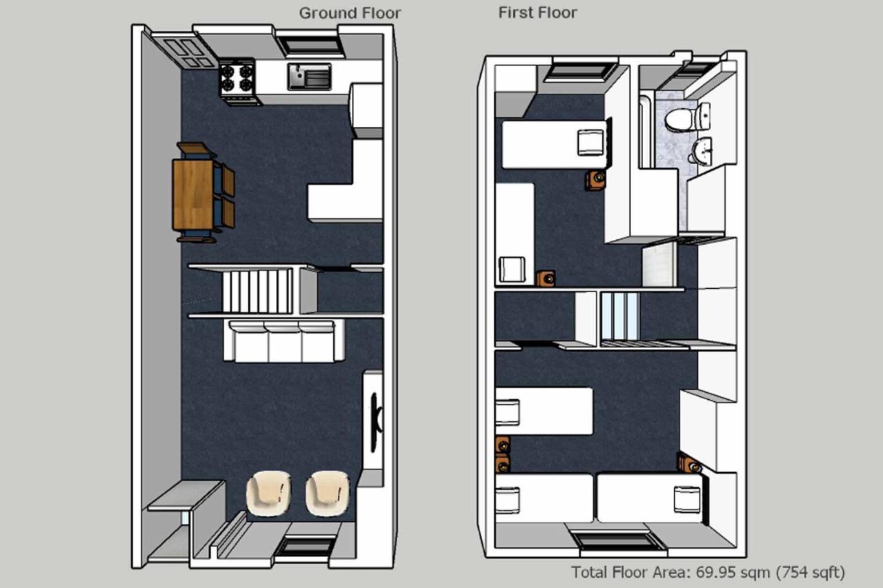 Manchester Work Stays 2Br Home With Parking & Wifi Esterno foto