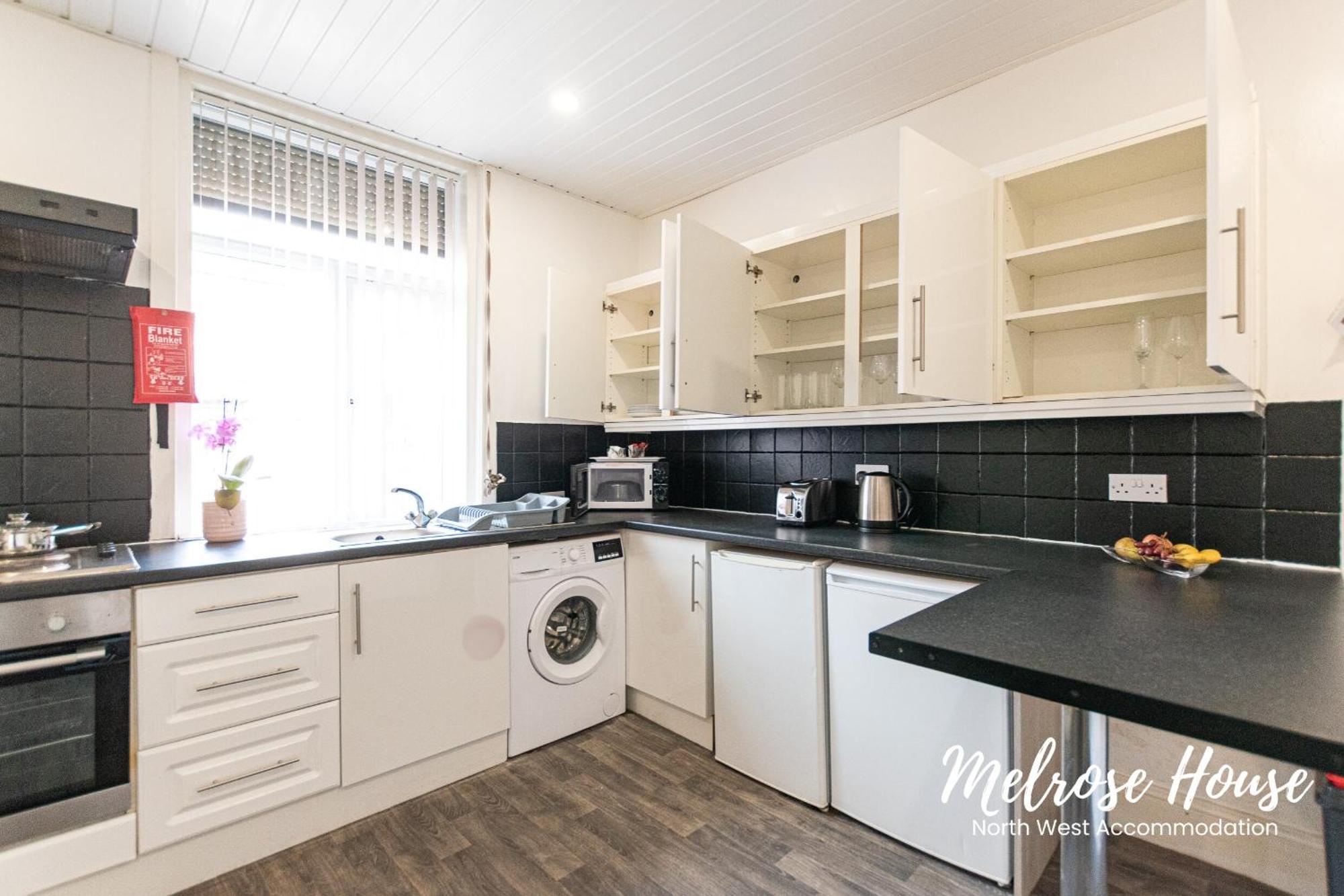 Manchester Work Stays 2Br Home With Parking & Wifi Esterno foto