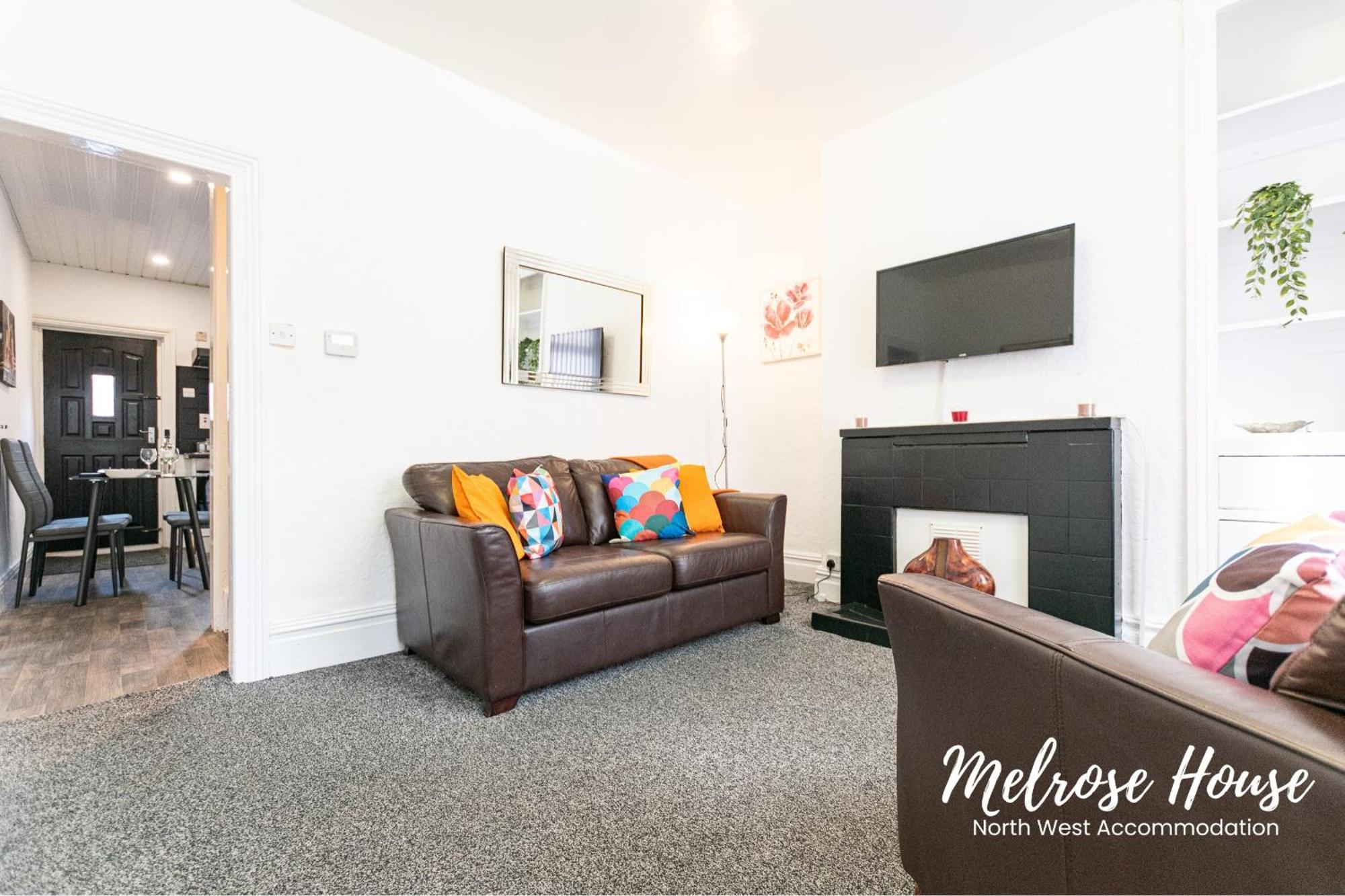 Manchester Work Stays 2Br Home With Parking & Wifi Esterno foto